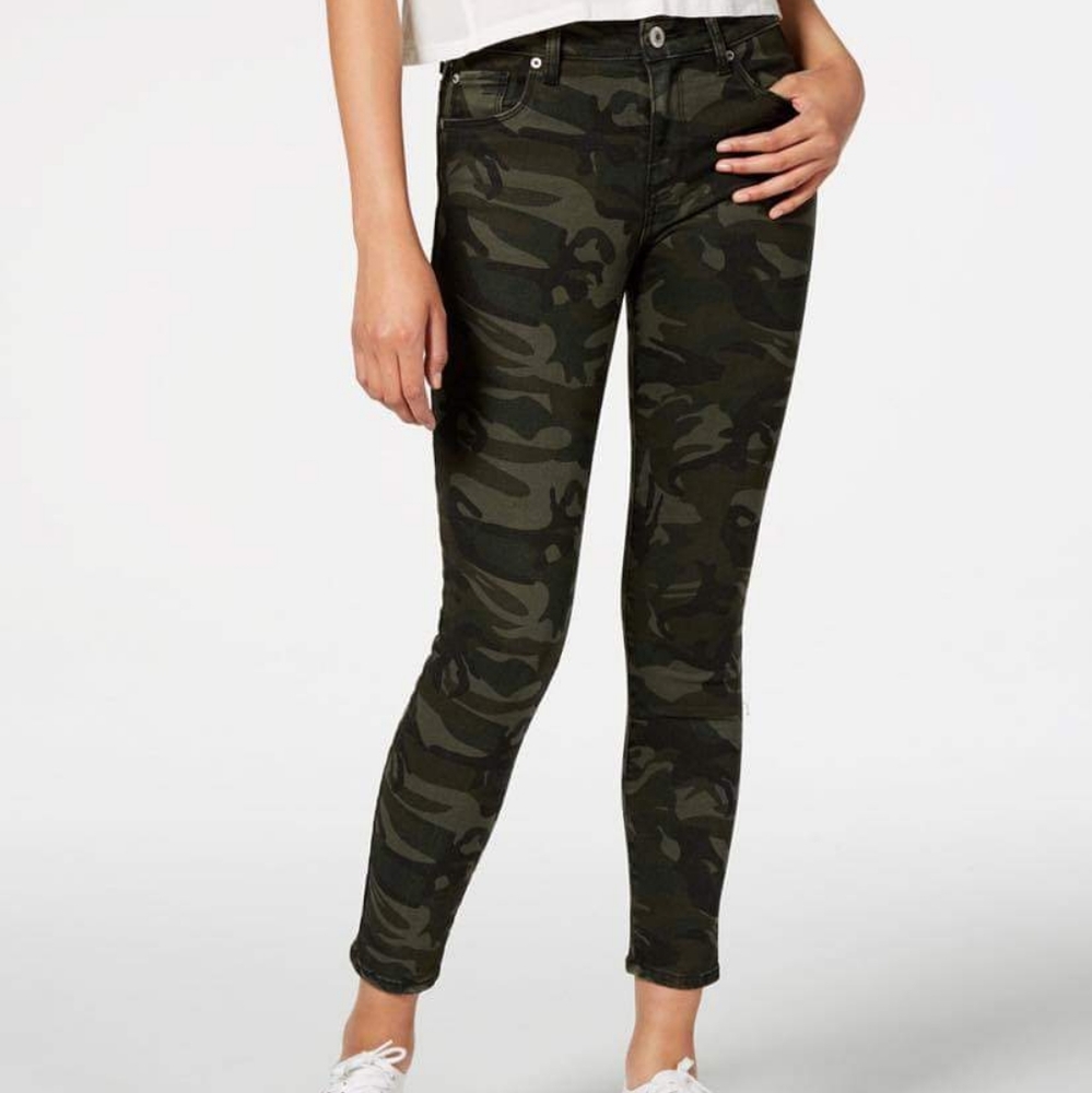 Camo-print Skinny Jeans